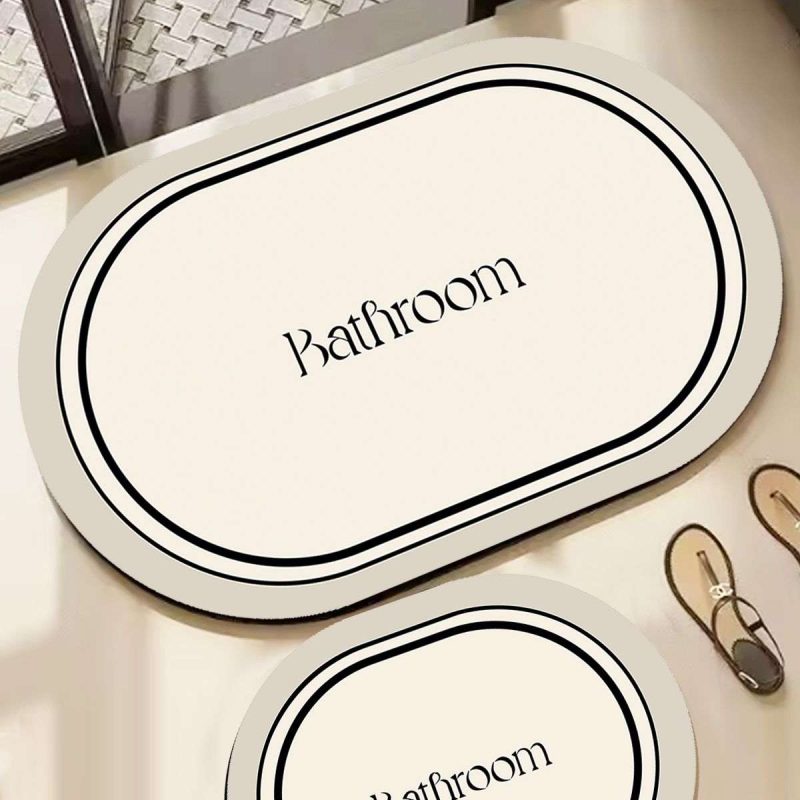 Farbelle - Ecru – Патосници за бања (2 парчиња)