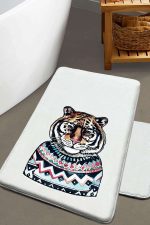 Logwe - Ecru – Патосници за бања (2 парчиња)