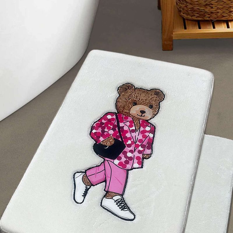 Boss Bear - Ecru – Патосници за бања (2 парчиња)