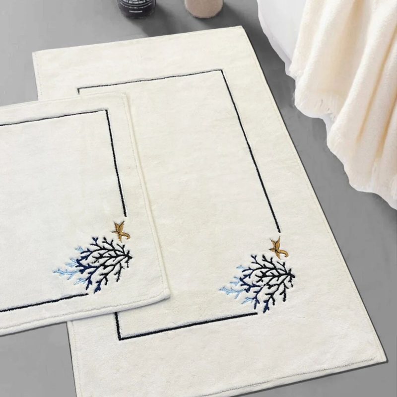 Sea Weed - Ecru – Патосници за бања (2 парчиња)