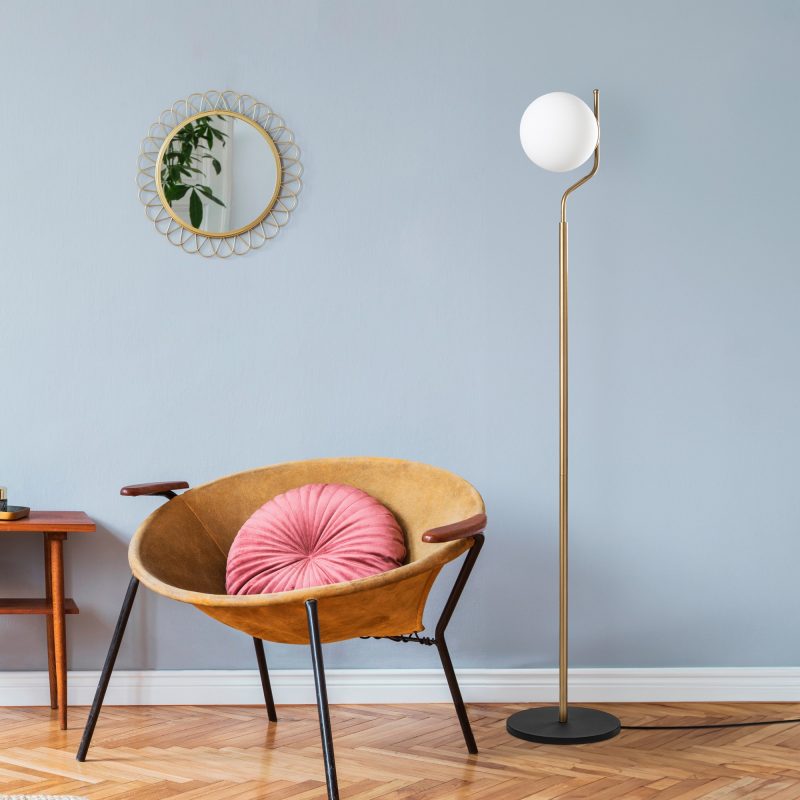 Tulip 13816 - Gold – Подна ламба