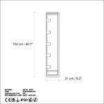 Kafes 13745 - Gold – Подна ламба - Image 7