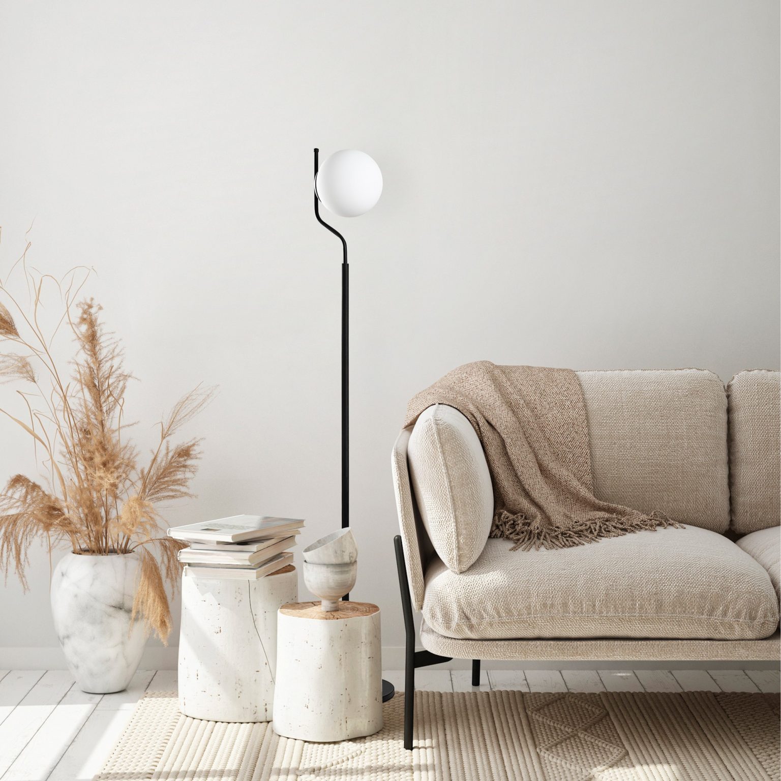 Tulip 13815 - Black – Подна ламба - Image 2