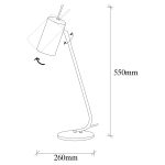 Sivani - MR-611 – Светилка за маса - Image 8