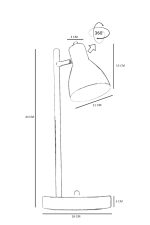 8891-2 – Светилка за маса - Image 5