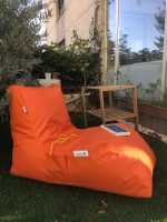 Daybed - Orange – Lazy Bag