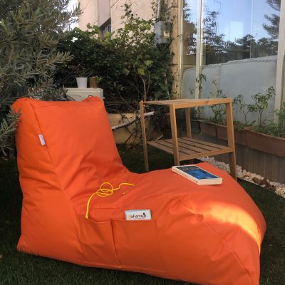 Daybed - Orange – Lazy Bag