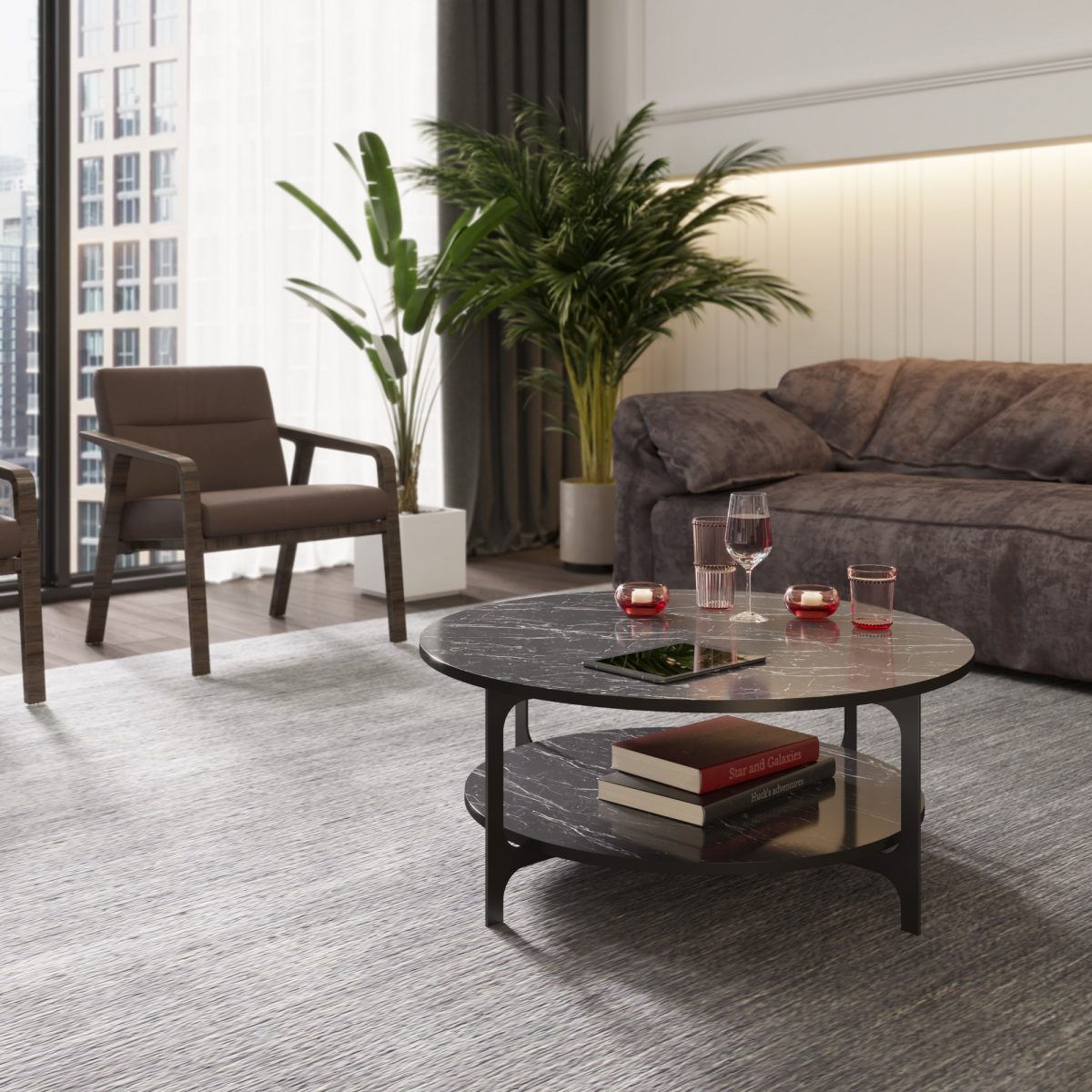 Versy - Black – Маса за кафе - Image 2