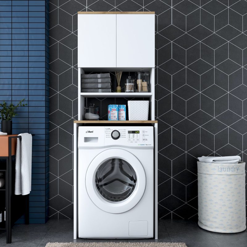 KD101 - 1950 - Walnut – Кабинет за машина за перење