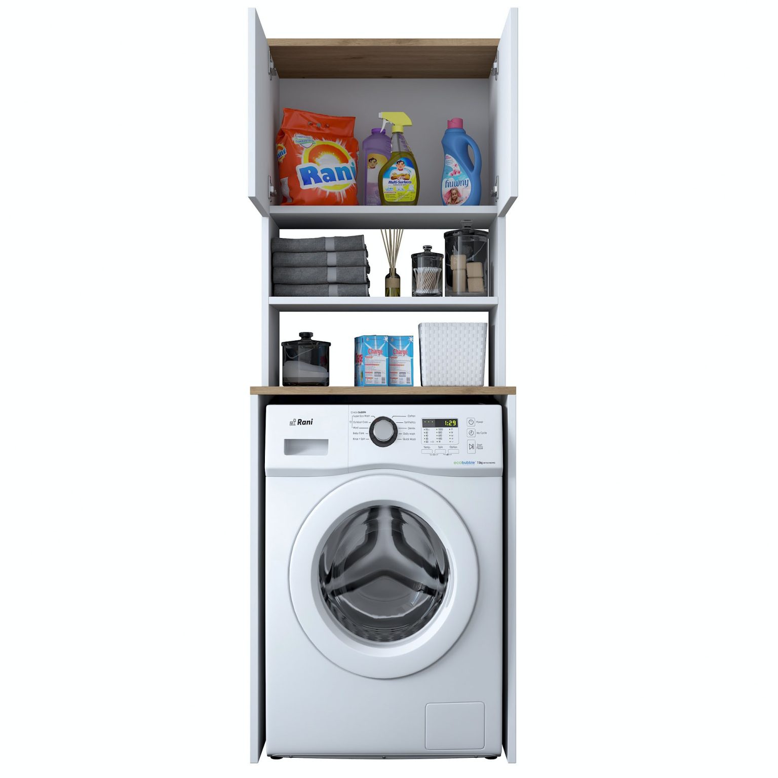 KD101 - 1950 - Walnut – Кабинет за машина за перење - Image 8