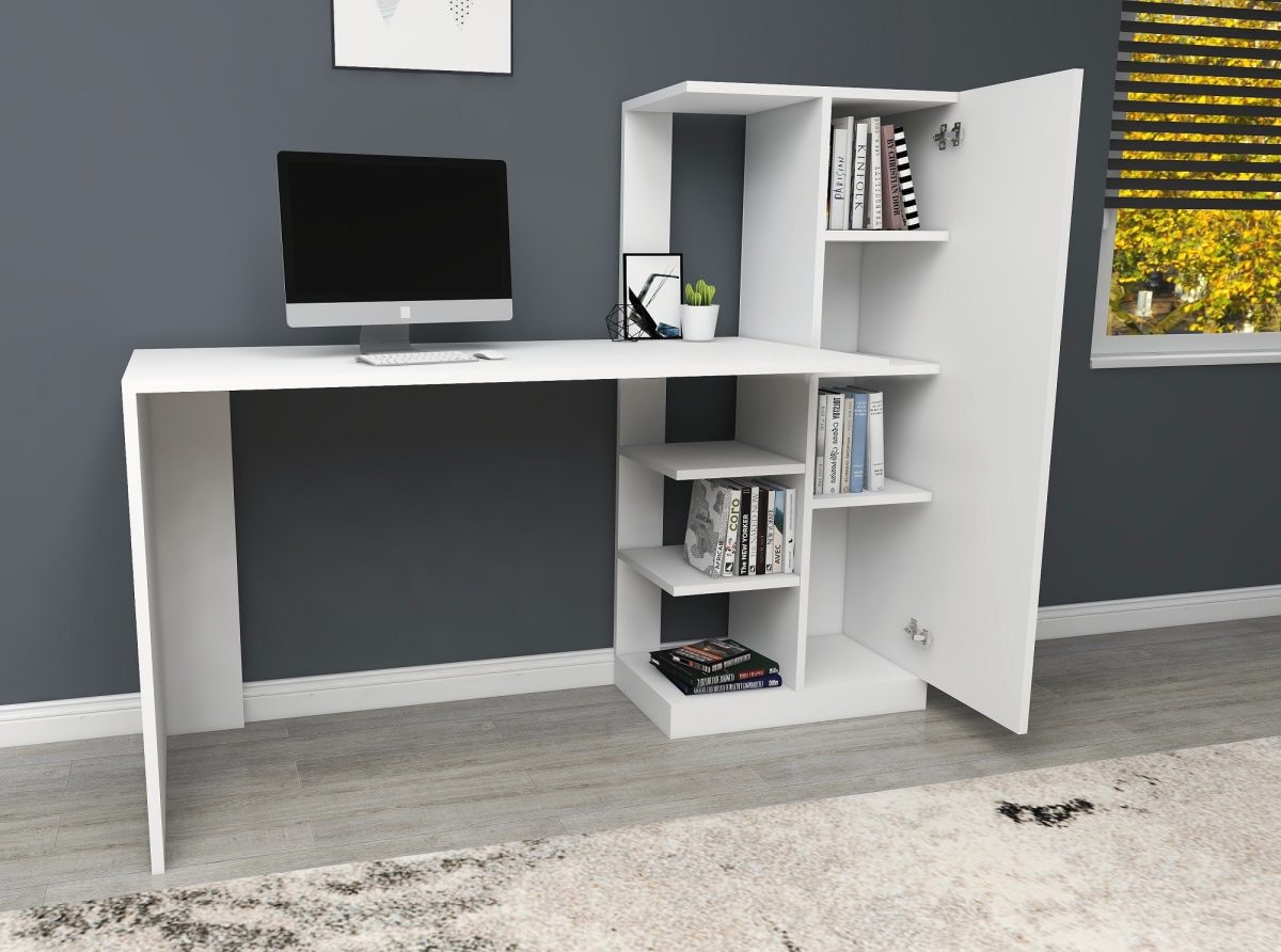 Yagiz - White – Канцелариско биро - Image 2