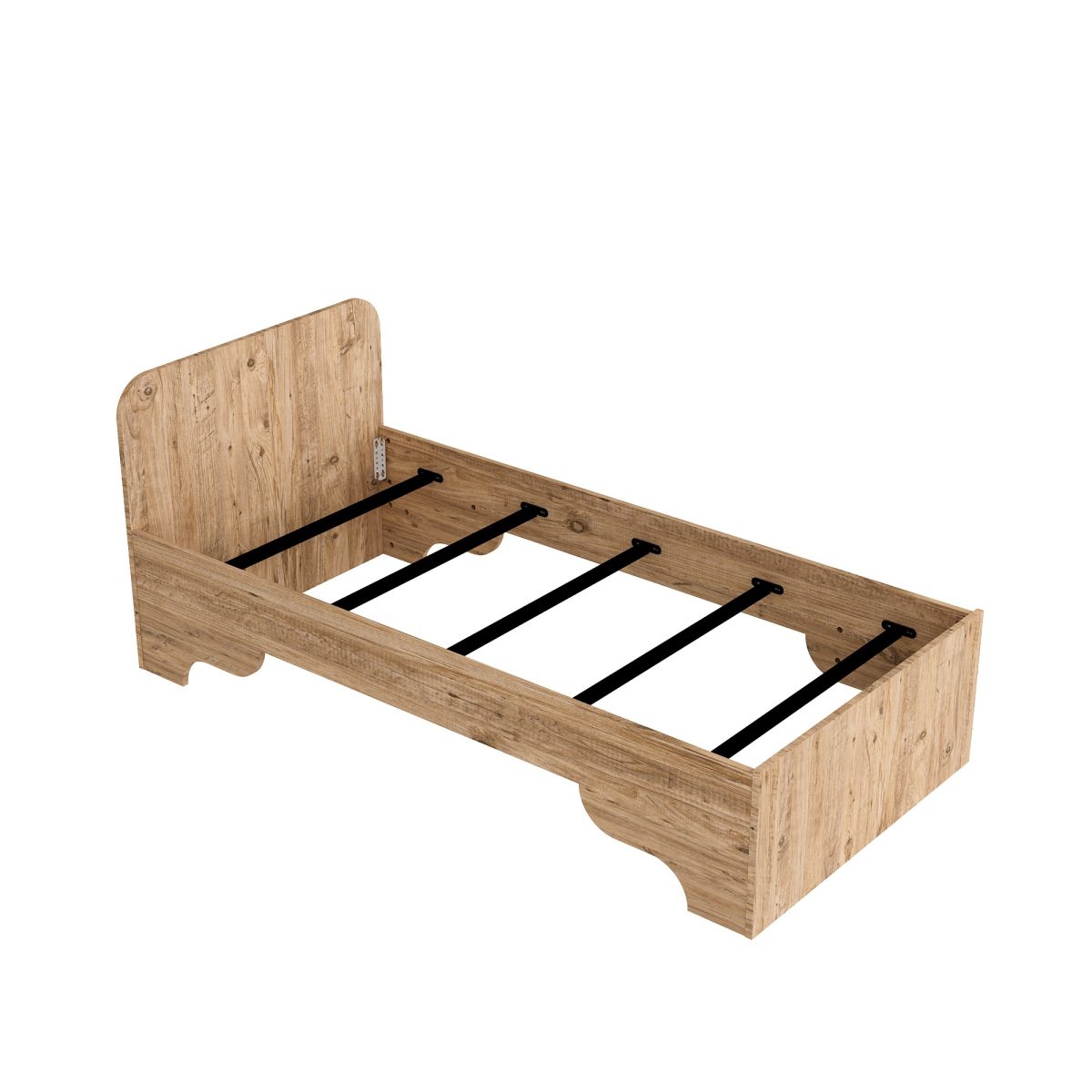 Luses - Atlantic Pine, Beige – Единечен кревет - Image 4