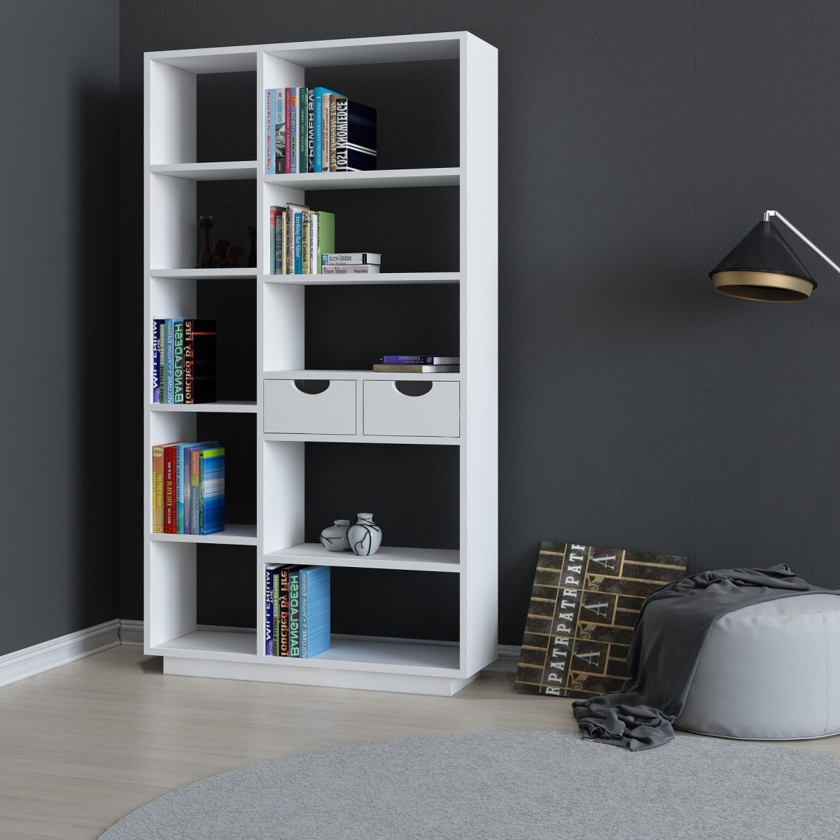 Luma - White – Полица за книги - Image 2