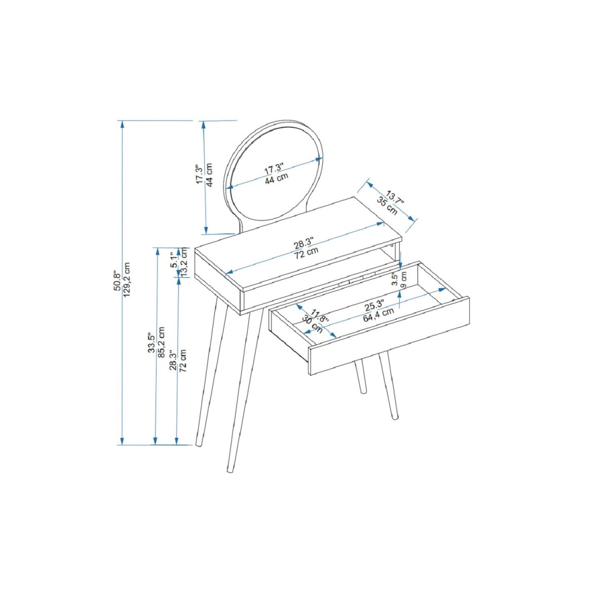 Siena - Atlantic Pine – Шминкерница - Image 5