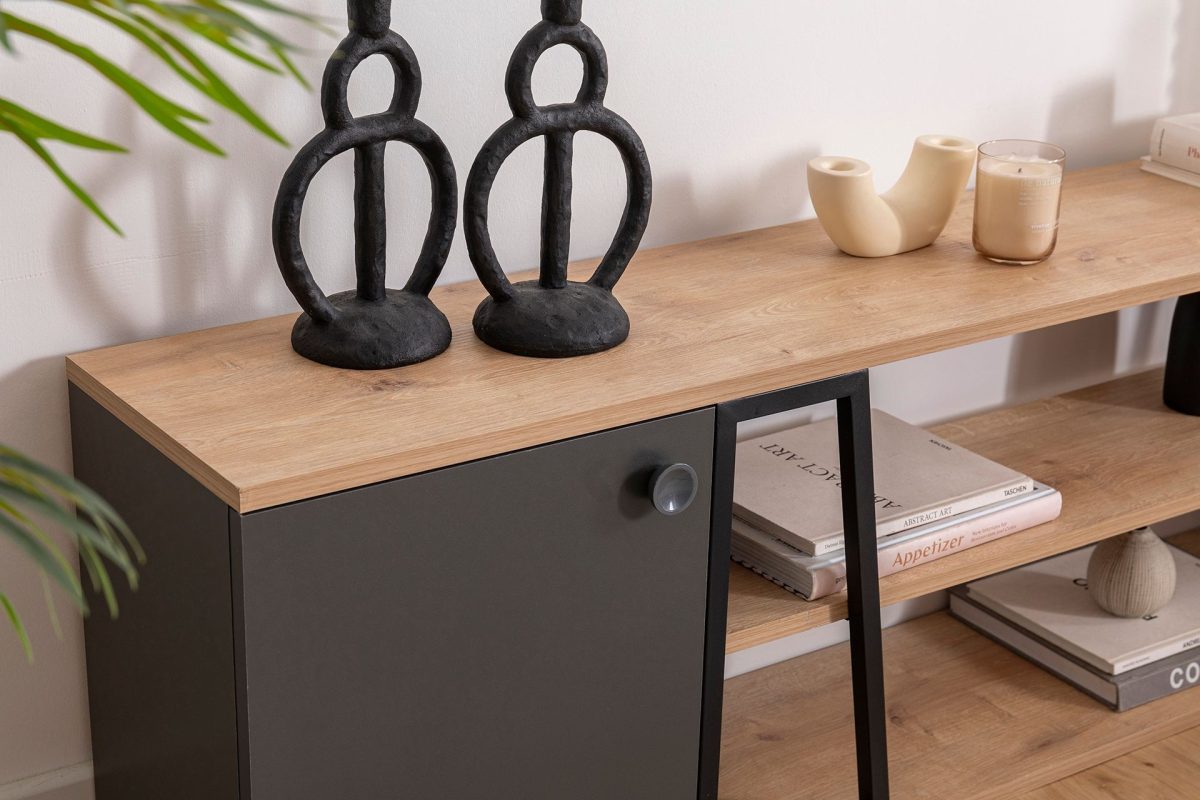 Lissa Dolapli Tv Stand - Black – ТВ комода - Image 3