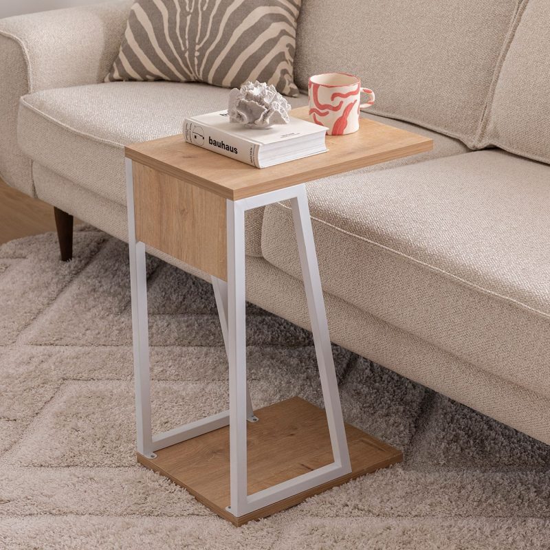 Lissa - White – Софа маси