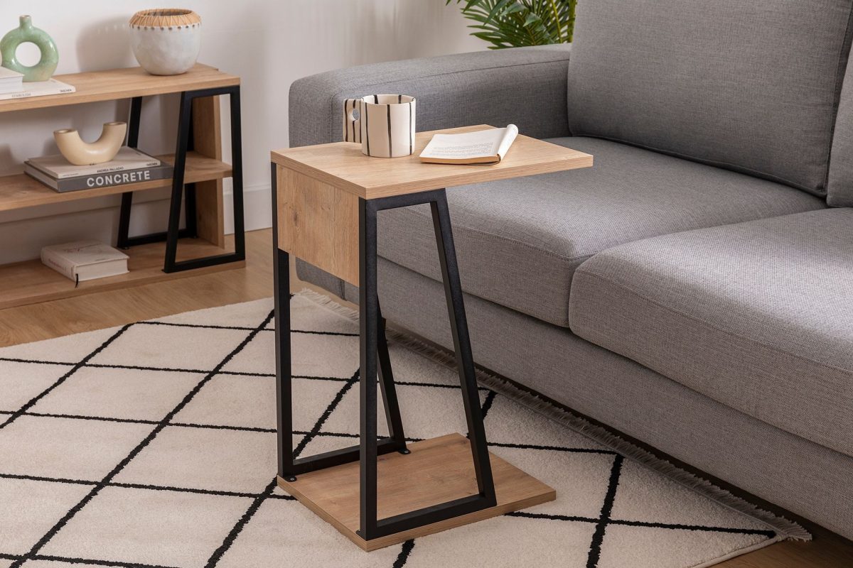 Lissa - Black – Софа маси - Image 3