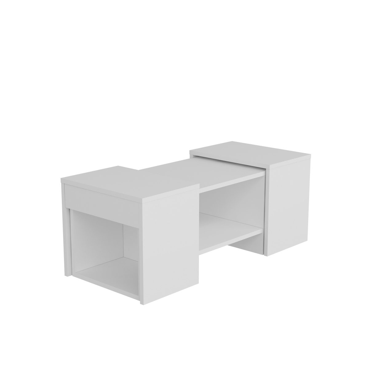 Sartos - White – Комплет масичка за кафе - Image 7