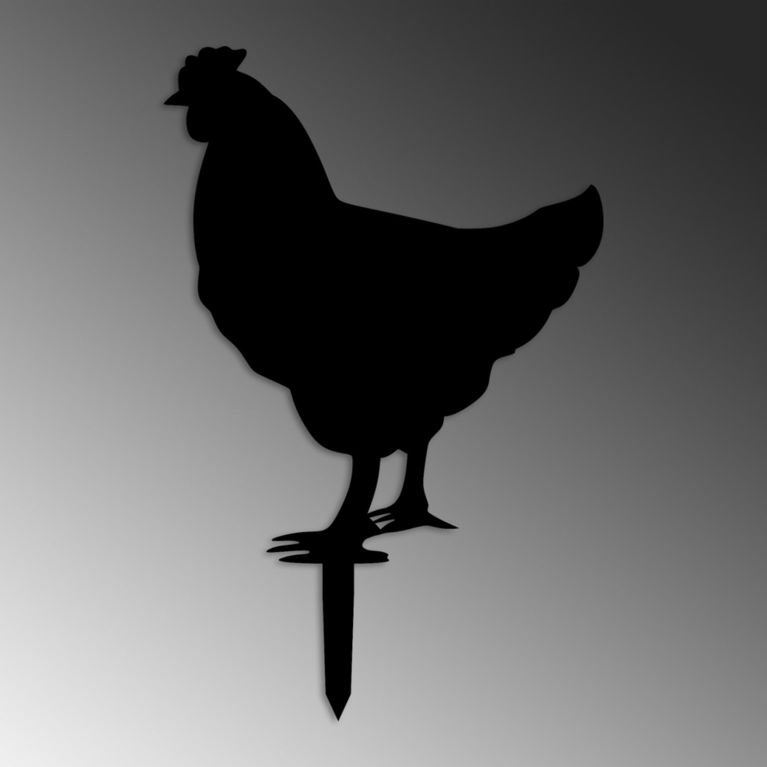 Chicken 01 – Декоративен градинарски објект - Image 5