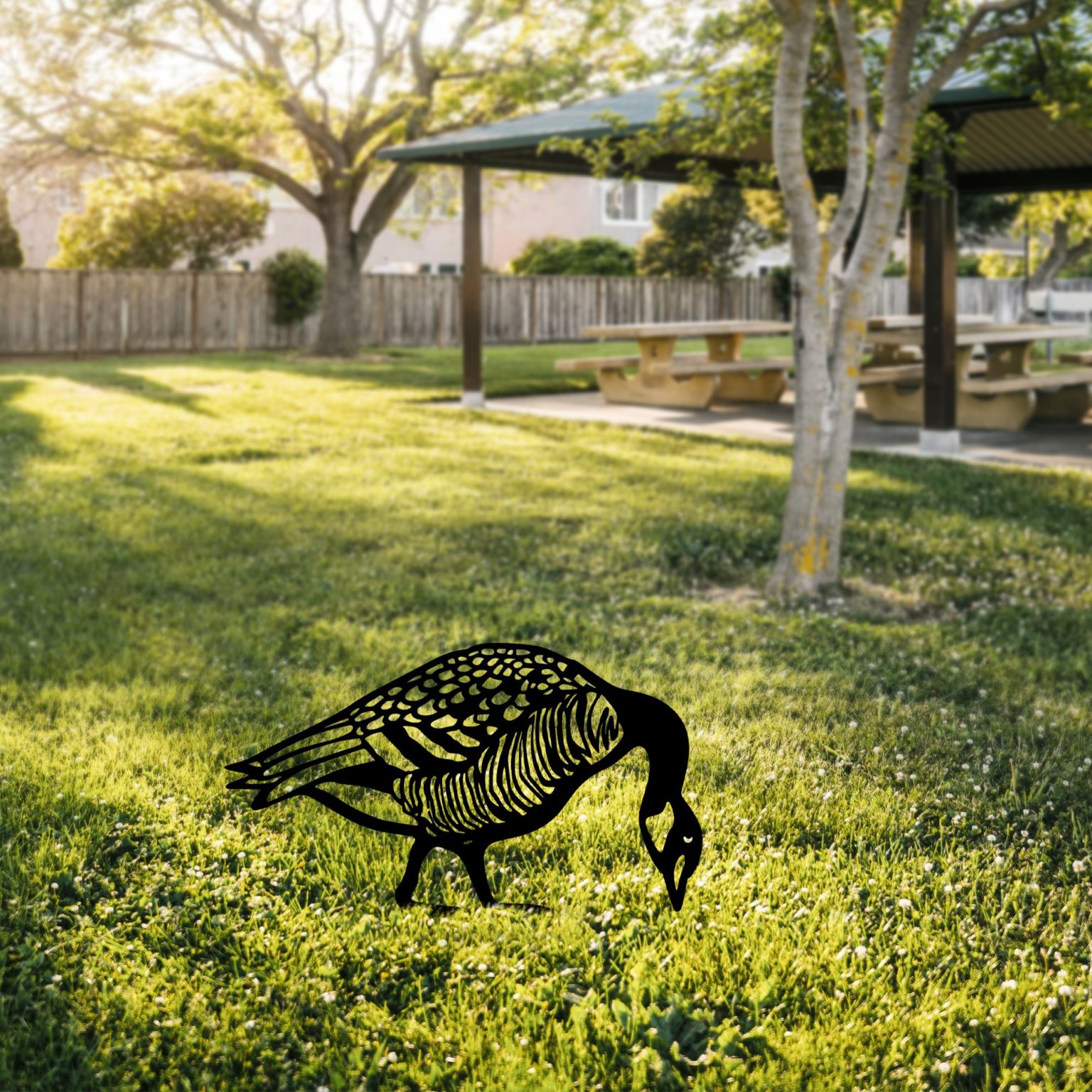 Goose 02 – Декоративен градинарски објект - Image 2