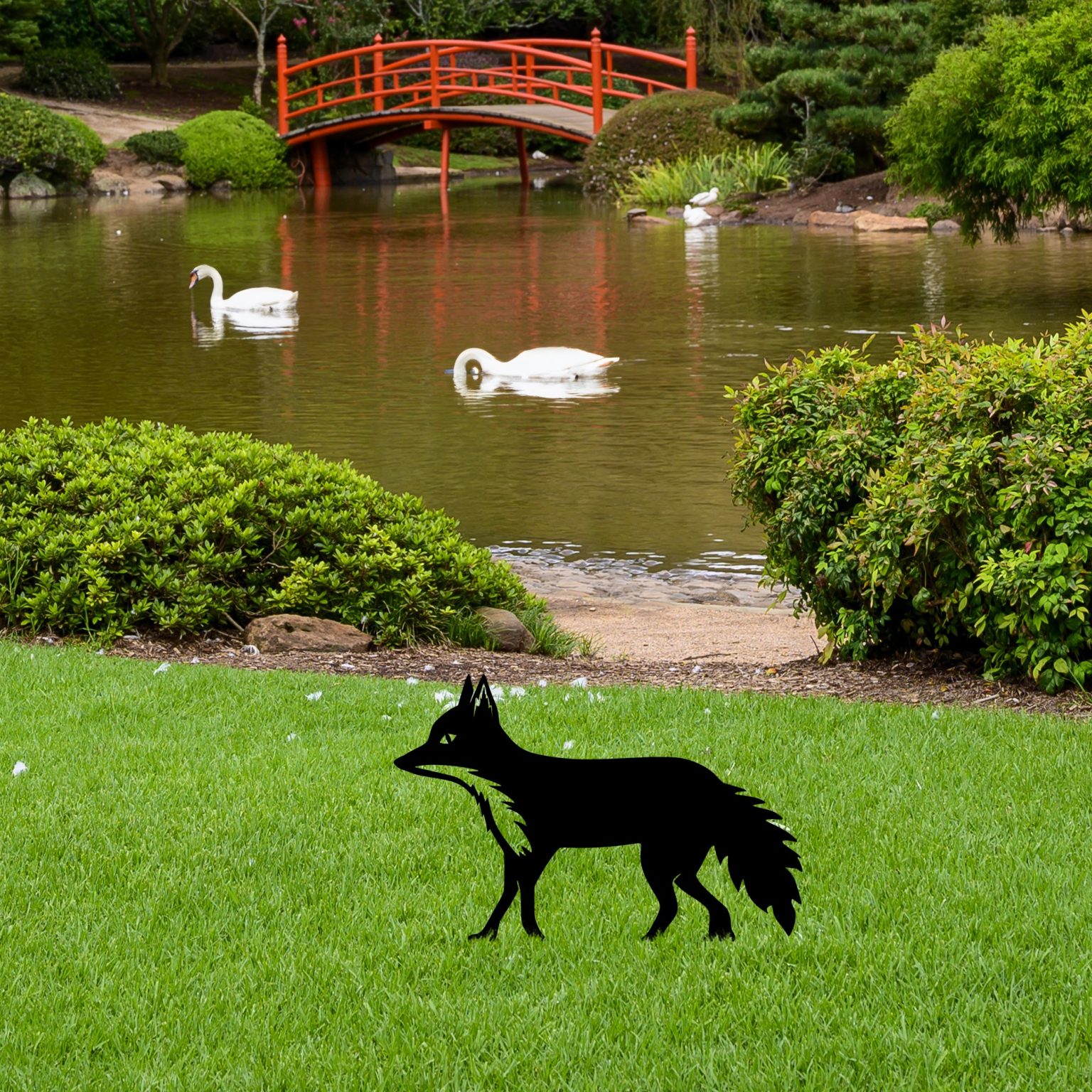 Fox 01 – Декоративен градинарски објект - Image 2