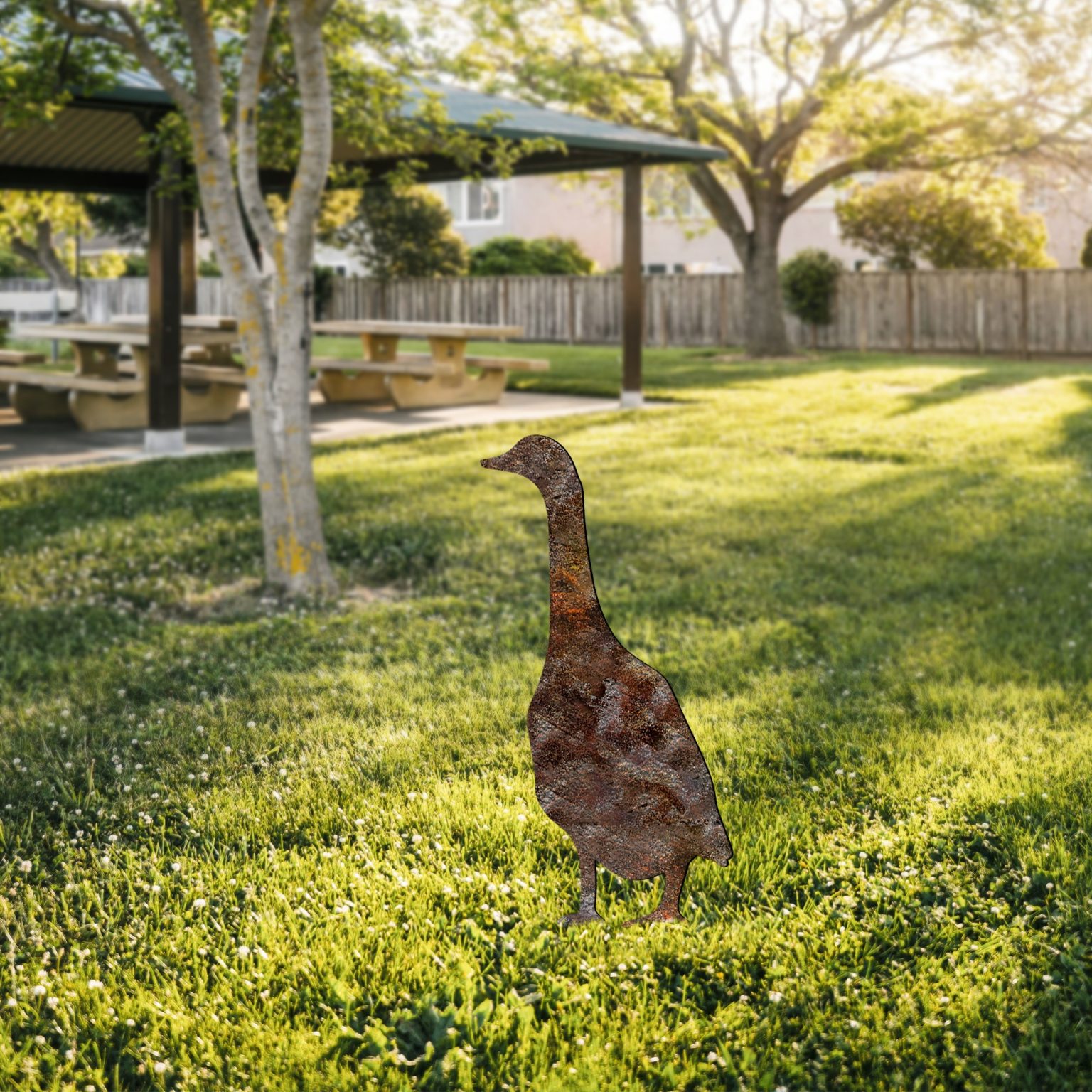 Goose -A 04 – Декоративен градинарски објект - Image 2