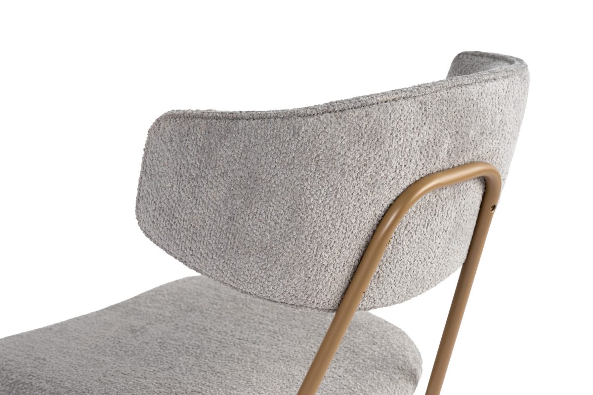 Nancy - Grey, Gold – Комплет столчиња (2 парчиња) - Image 4