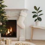 Pelush - White – Божиќни чорапи