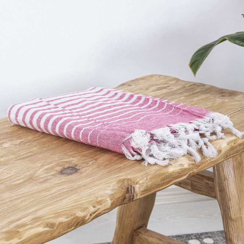 Alagra - Pink – Фута (пешкир за плажа)