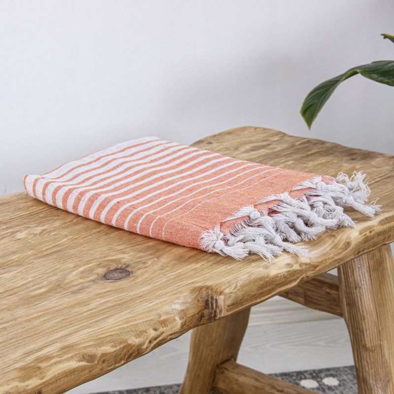 Alagra - Orange – Фута (пешкир за плажа)