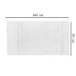 Chicago Bath (70 x 140) - White – Пешкир за капење - Image 3