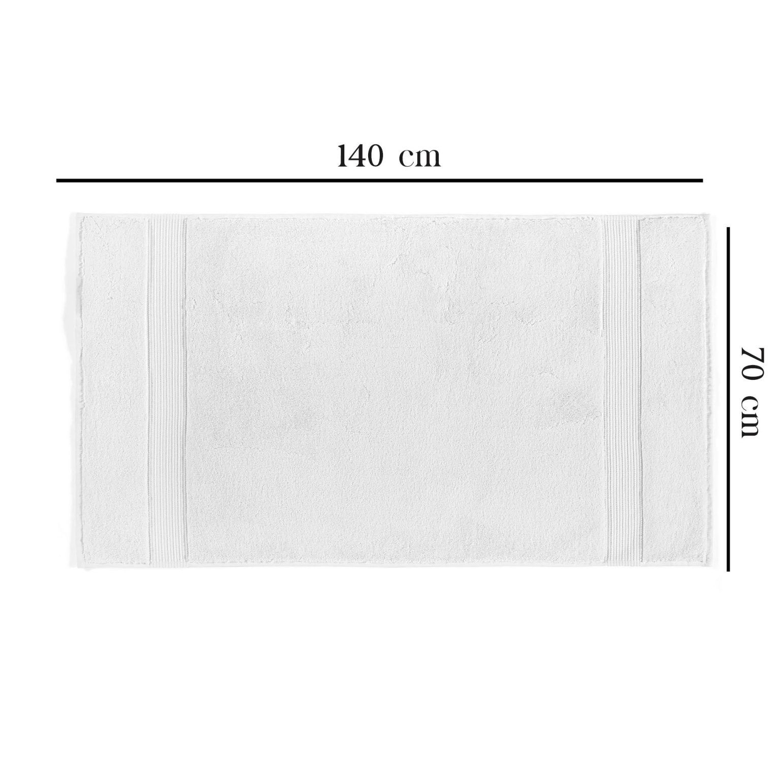 Chicago Bath (70 x 140) - White – Пешкир за капење - Image 3