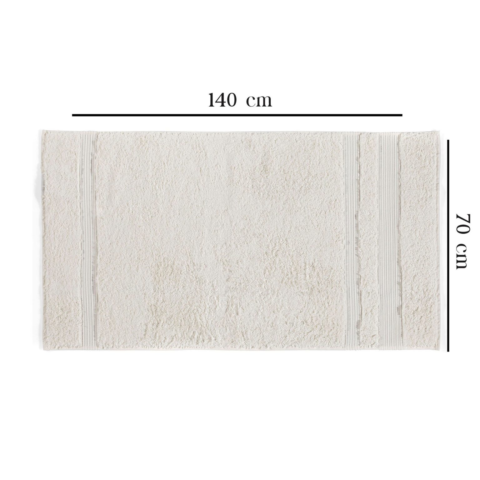 London Bath (70 x 140) - Cream – Пешкир за капење - Image 3