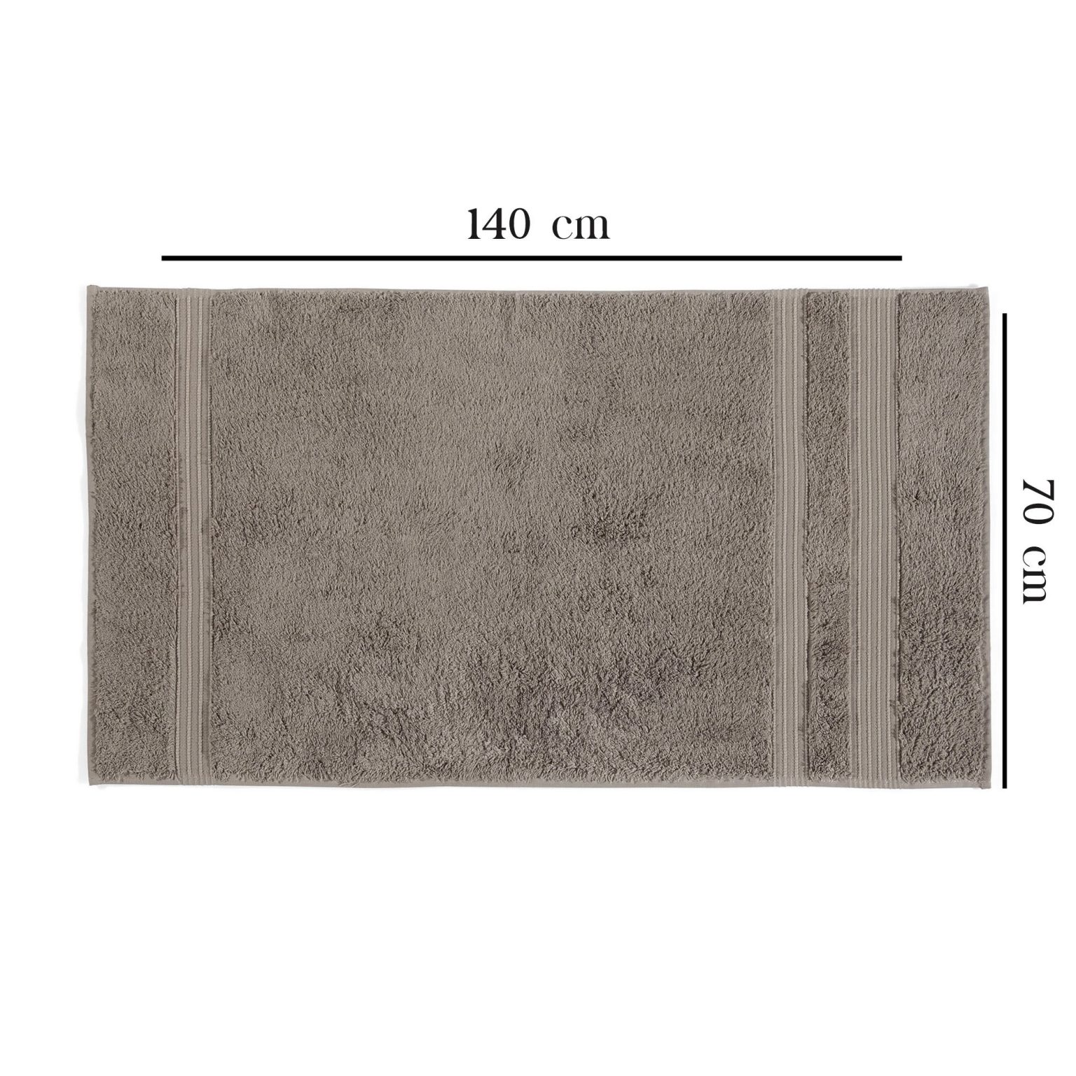 London Bath (70 x 140) - Grey – Пешкир за капење - Image 3