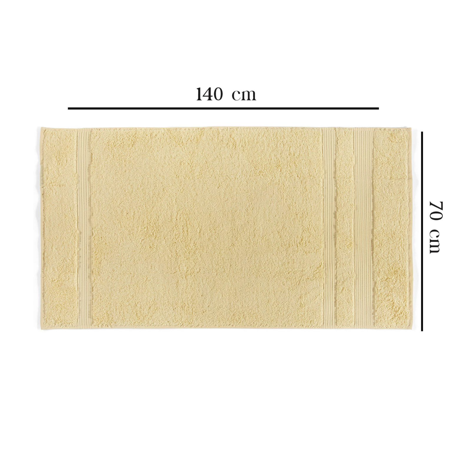 London Bath (70 x 140) - Yellow – Пешкир за капење - Image 3