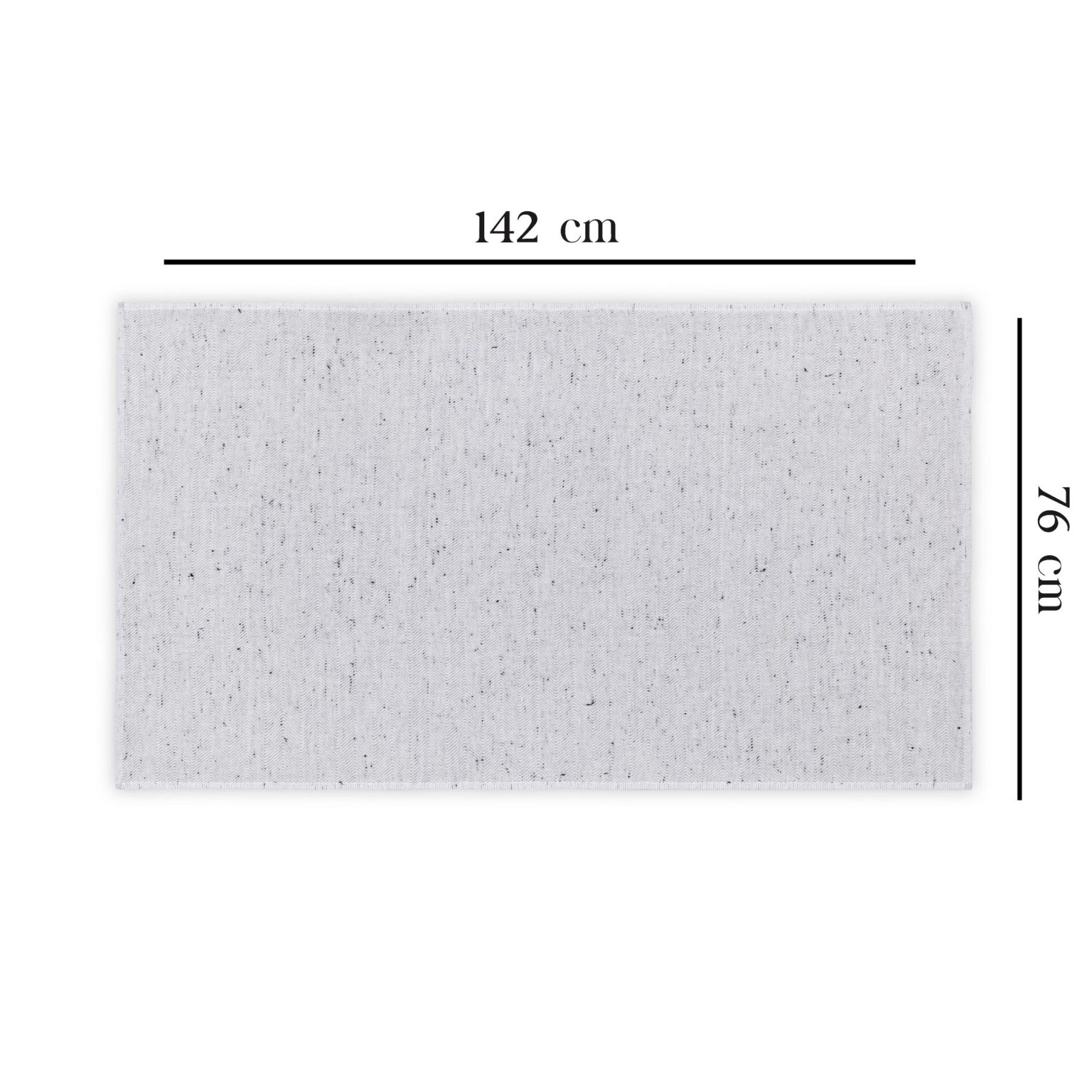 Fine Neppy Gauze - Light Grey – Пешкир за капење - Image 3