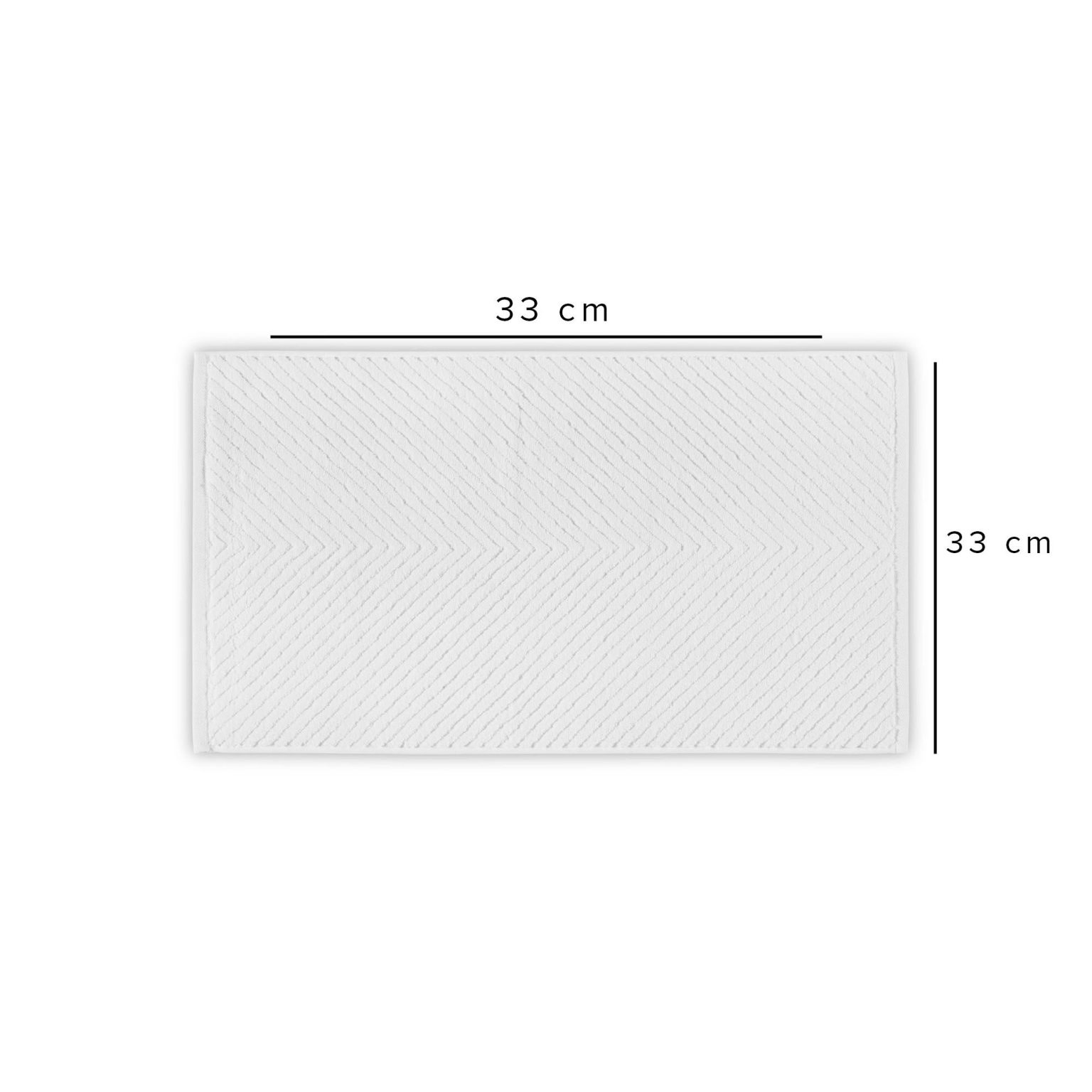 Chevron - White – Пешкир за миење - Image 3