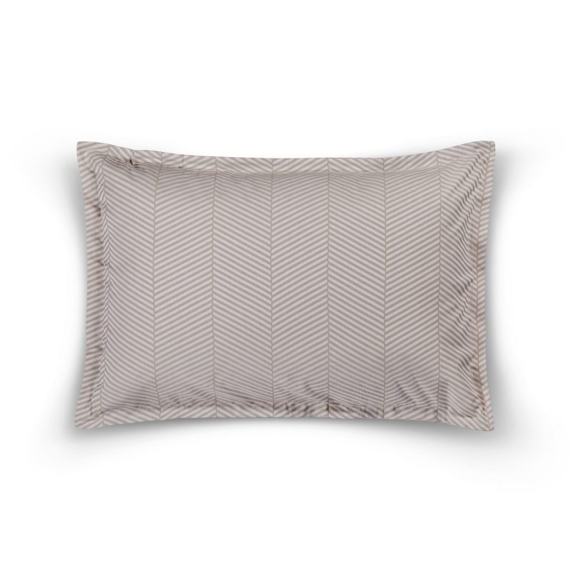 Chevron (65 x 65) - Beige – Навлака за перница