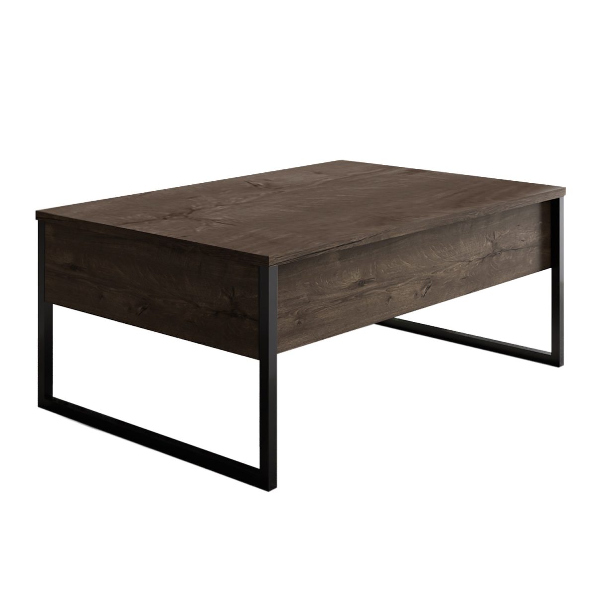 Luxe - Walnut, Black – Маса за кафе - Image 4
