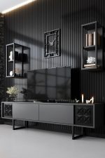 Black Line Set - Anthracite, Black – Комплет мебел за дневна соба - Image 2