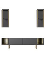 Gold Line - Anthracite, Gold – Комплет мебел за дневна соба - Image 8