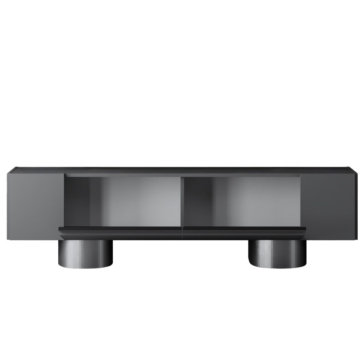 Bohem - Anthracite, Silver – ТВ комода - Image 7