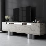 Bohem - Travertine, Silver – ТВ комода