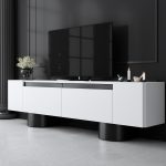 Bohem - White, Black – ТВ комода
