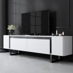 Yildiz - White, Black – ТВ комода