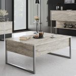 Luxe - Travertine, Silver – Маса за кафе