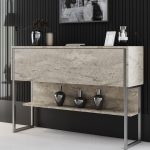 Luxe - Travertine, Silver – Комода