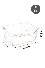 CLRORG03-3 – Комплет за организатор на фрижидер (3 парчиња) - Image 3