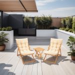 My005 – Комплет градинарски маси и столици (3 парчиња)