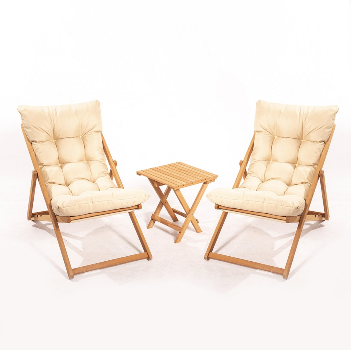 My005 – Комплет градинарски маси и столици (3 парчиња) - Image 2